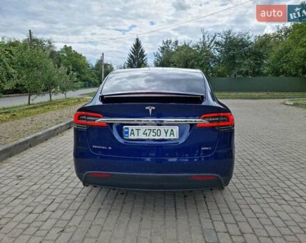 Синий Тесла Модель Х, объемом двигателя 0 л и пробегом 126 тыс. км за 27800 $, фото 6 на Automoto.ua
