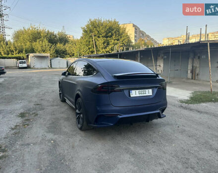 Синій Тесла Модель Х, об'ємом двигуна 0 л та пробігом 123 тис. км за 59500 $, фото 8 на Automoto.ua