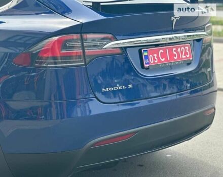 Синій Тесла Модель Х, об'ємом двигуна 0 л та пробігом 78 тис. км за 38800 $, фото 14 на Automoto.ua