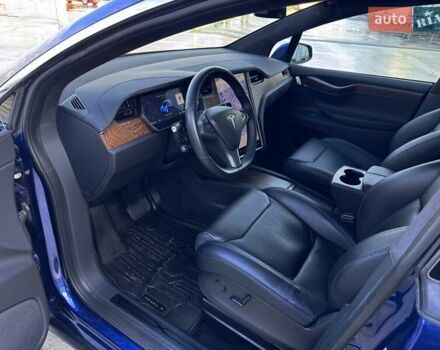 Синий Тесла Модель Х, объемом двигателя 0 л и пробегом 66 тыс. км за 34500 $, фото 12 на Automoto.ua