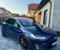 Синий Тесла Модель Х, объемом двигателя 0 л и пробегом 56 тыс. км за 33500 $, фото 1 на Automoto.ua