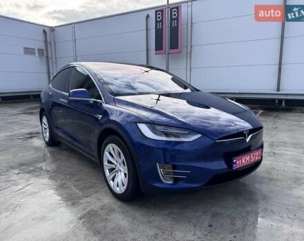 Синий Тесла Модель Х, объемом двигателя 0 л и пробегом 66 тыс. км за 34500 $, фото 9 на Automoto.ua