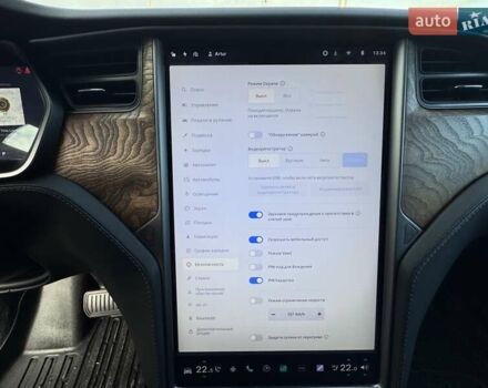 Синий Тесла Модель Х, объемом двигателя 0 л и пробегом 66 тыс. км за 34500 $, фото 28 на Automoto.ua