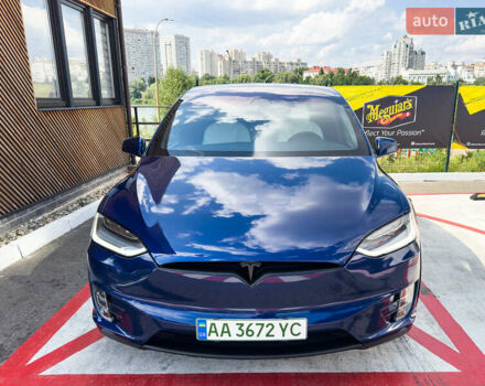 Синий Тесла Модель Х, объемом двигателя 0 л и пробегом 222 тыс. км за 29500 $, фото 2 на Automoto.ua