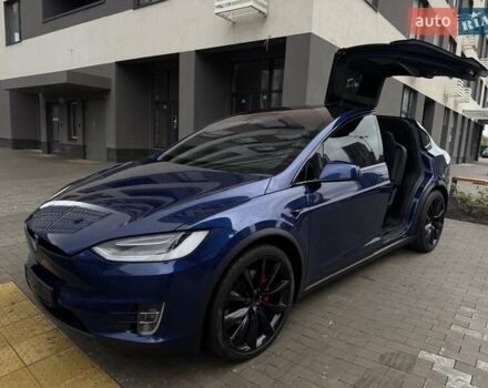 Тесла Модель Х 2019 в Киеве на Automoto.ua Синий Тесла Модель Х, объемом двигателя 0 л и пробегом 65 тыс. км за 55333 $, фото 23 на Automoto.ua