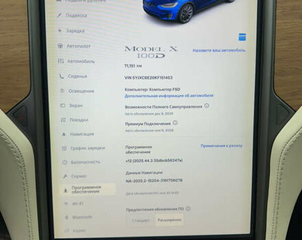 Синій Тесла Модель Х, об'ємом двигуна 0 л та пробігом 72 тис. км за 25500 $, фото 24 на Automoto.ua