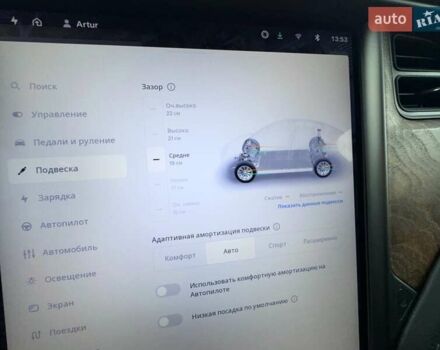 Синий Тесла Модель Х, объемом двигателя 0 л и пробегом 66 тыс. км за 34500 $, фото 24 на Automoto.ua