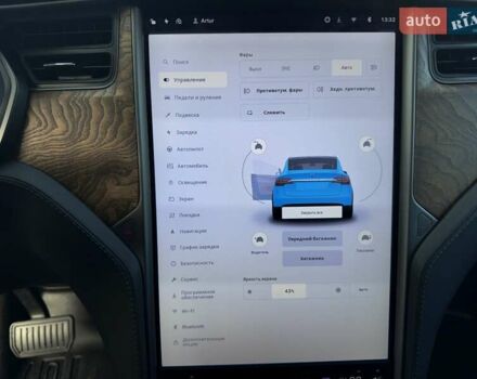 Синий Тесла Модель Х, объемом двигателя 0 л и пробегом 66 тыс. км за 34500 $, фото 22 на Automoto.ua