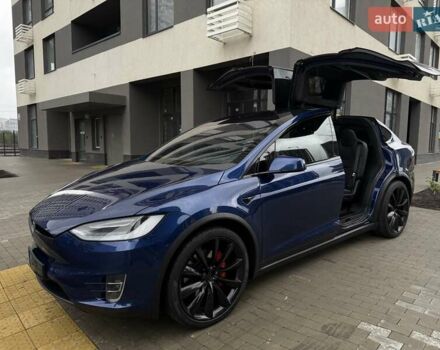 Тесла Модель Х 2019 в Киеве на Automoto.ua Синий Тесла Модель Х, объемом двигателя 0 л и пробегом 65 тыс. км за 55333 $, фото 10 на Automoto.ua