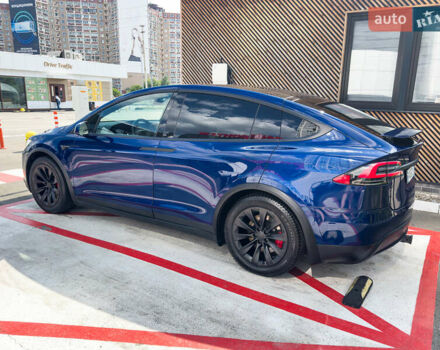 Синий Тесла Модель Х, объемом двигателя 0 л и пробегом 222 тыс. км за 29500 $, фото 5 на Automoto.ua