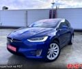 Синий Тесла Модель Х, объемом двигателя 100 л и пробегом 66 тыс. км за 34500 $, фото 1 на Automoto.ua