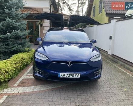 Синій Тесла Модель Х, об'ємом двигуна 0 л та пробігом 109 тис. км за 38424 $, фото 4 на Automoto.ua