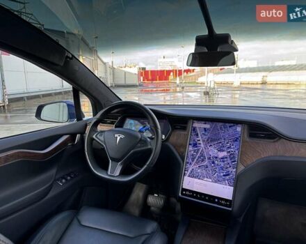 Синий Тесла Модель Х, объемом двигателя 0 л и пробегом 66 тыс. км за 34500 $, фото 51 на Automoto.ua