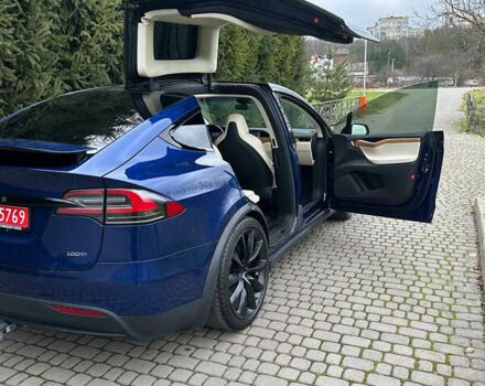 Синій Тесла Модель Х, об'ємом двигуна 0 л та пробігом 72 тис. км за 25500 $, фото 17 на Automoto.ua