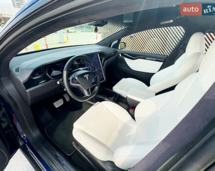 Синий Тесла Модель Х, объемом двигателя 0 л и пробегом 222 тыс. км за 29500 $, фото 11 на Automoto.ua