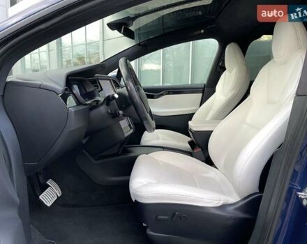 Синий Тесла Модель Х, объемом двигателя 0 л и пробегом 219 тыс. км за 33500 $, фото 21 на Automoto.ua
