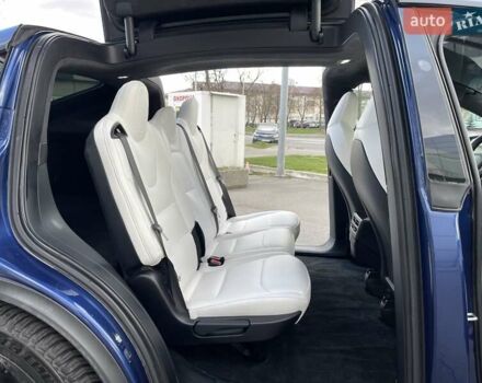 Синий Тесла Модель Х, объемом двигателя 0 л и пробегом 219 тыс. км за 33500 $, фото 14 на Automoto.ua