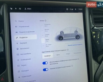 Синий Тесла Модель Х, объемом двигателя 0 л и пробегом 219 тыс. км за 33500 $, фото 27 на Automoto.ua