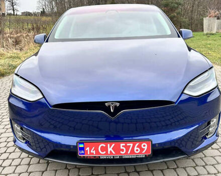 Синій Тесла Модель Х, об'ємом двигуна 0 л та пробігом 72 тис. км за 25500 $, фото 7 на Automoto.ua