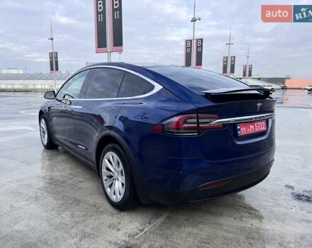 Синий Тесла Модель Х, объемом двигателя 0 л и пробегом 66 тыс. км за 34500 $, фото 5 на Automoto.ua