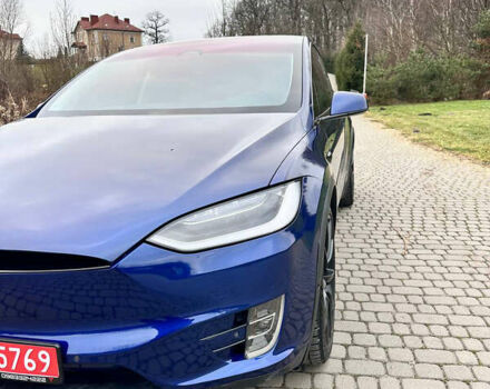 Синій Тесла Модель Х, об'ємом двигуна 0 л та пробігом 72 тис. км за 25500 $, фото 1 на Automoto.ua
