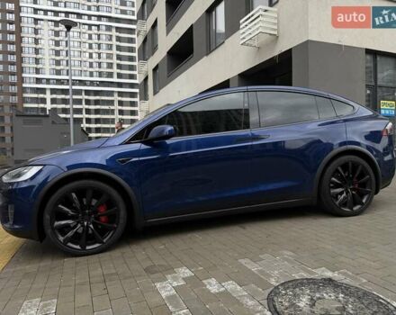 Тесла Модель Х 2019 в Киеве на Automoto.ua Синий Тесла Модель Х, объемом двигателя 0 л и пробегом 65 тыс. км за 55333 $, фото 29 на Automoto.ua