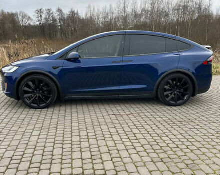 Синій Тесла Модель Х, об'ємом двигуна 0 л та пробігом 72 тис. км за 25500 $, фото 3 на Automoto.ua