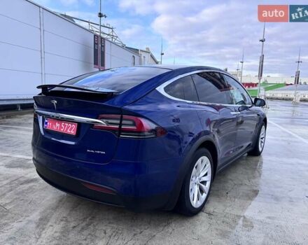 Синий Тесла Модель Х, объемом двигателя 0 л и пробегом 66 тыс. км за 34500 $, фото 7 на Automoto.ua