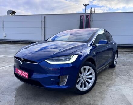 Синій Тесла Модель Х, об'ємом двигуна 0 л та пробігом 66 тис. км за 34500 $, фото 1 на Automoto.ua
