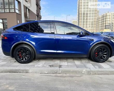 Синий Тесла Модель Х, объемом двигателя 0 л и пробегом 59 тыс. км за 51000 $, фото 33 на Automoto.ua
