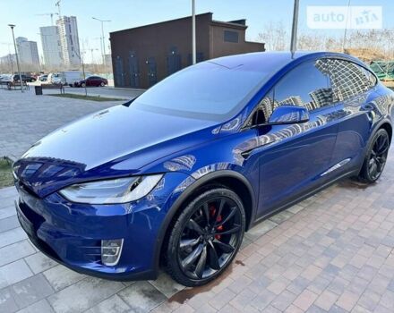 Синій Тесла Модель Х, об'ємом двигуна 0 л та пробігом 59 тис. км за 51000 $, фото 8 на Automoto.ua