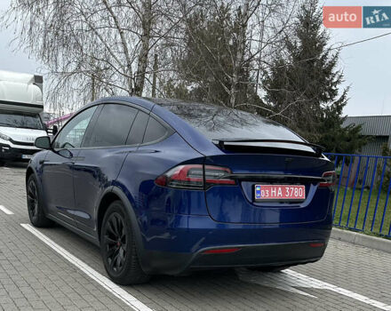 Синій Тесла Модель Х, об'ємом двигуна 0 л та пробігом 94 тис. км за 33300 $, фото 3 на Automoto.ua