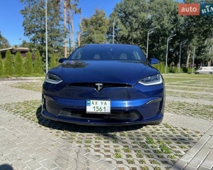 Тесла Модель Х 2021 в Харькове на Automoto.ua Синий Тесла Модель Х, объемом двигателя 0 л и пробегом 39 тыс. км за 47500 $, фото 1 на Automoto.ua