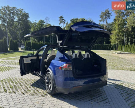 Синий Тесла Модель Х, объемом двигателя 0 л и пробегом 38 тыс. км за 42000 $, фото 7 на Automoto.ua