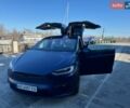 Синий Тесла Модель Х, объемом двигателя 0 л и пробегом 45 тыс. км за 49500 $, фото 1 на Automoto.ua