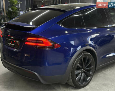 Синий Тесла Модель Х, объемом двигателя 0 л и пробегом 29 тыс. км за 47900 $, фото 15 на Automoto.ua