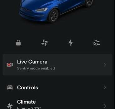 Синій Тесла Модель Х, об'ємом двигуна 0 л та пробігом 22 тис. км за 65000 $, фото 7 на Automoto.ua