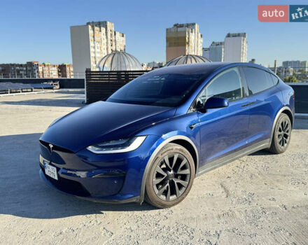 Синій Тесла Модель Х, об'ємом двигуна 0 л та пробігом 6 тис. км за 57800 $, фото 18 на Automoto.ua