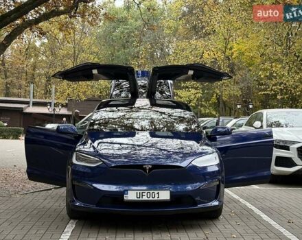 Синий Тесла Модель Х, объемом двигателя 0 л и пробегом 60 тыс. км за 39900 $, фото 28 на Automoto.ua