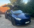 Синий Тесла Модель Х, объемом двигателя 0 л и пробегом 45 тыс. км за 35000 $, фото 1 на Automoto.ua