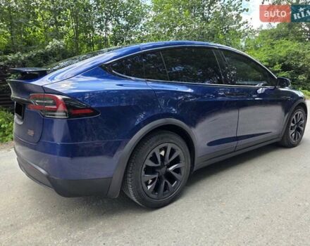 Синій Тесла Модель Х, об'ємом двигуна 0 л та пробігом 82 тис. км за 43000 $, фото 3 на Automoto.ua