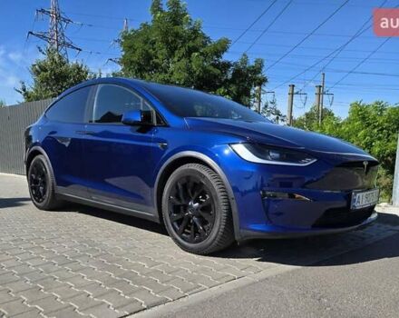 Тесла Модель Х 2022 у Вышгороде на Automoto.ua Синій Тесла Модель Х, об'ємом двигуна 0 л та пробігом 70 тис. км за 47500 $, фото 12 на Automoto.ua