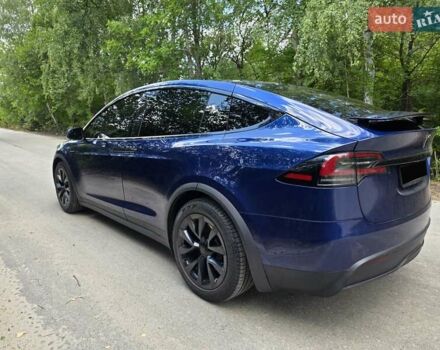 Синій Тесла Модель Х, об'ємом двигуна 0 л та пробігом 82 тис. км за 43000 $, фото 4 на Automoto.ua