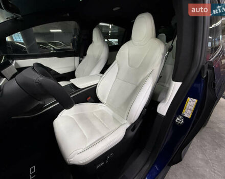 Синий Тесла Модель Х, объемом двигателя 0 л и пробегом 29 тыс. км за 47900 $, фото 18 на Automoto.ua