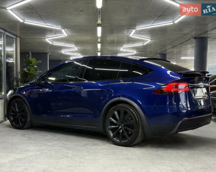 Синий Тесла Модель Х, объемом двигателя 0 л и пробегом 29 тыс. км за 47900 $, фото 10 на Automoto.ua