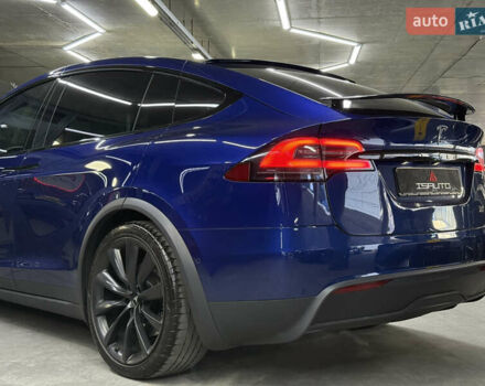 Синий Тесла Модель Х, объемом двигателя 0 л и пробегом 29 тыс. км за 47900 $, фото 12 на Automoto.ua