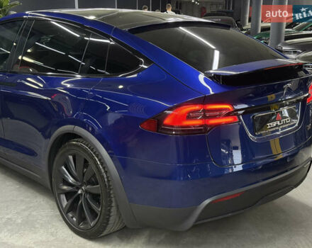 Синий Тесла Модель Х, объемом двигателя 0 л и пробегом 29 тыс. км за 47900 $, фото 11 на Automoto.ua