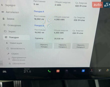 Синий Тесла Модель Х, объемом двигателя 0 л и пробегом 20 тыс. км за 62000 $, фото 14 на Automoto.ua