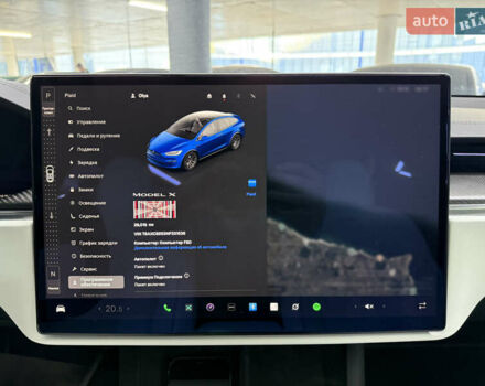 Синий Тесла Модель Х, объемом двигателя 0 л и пробегом 29 тыс. км за 47900 $, фото 25 на Automoto.ua