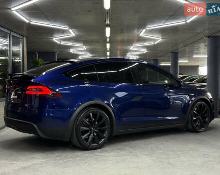 Синий Тесла Модель Х, объемом двигателя 0 л и пробегом 29 тыс. км за 47900 $, фото 14 на Automoto.ua